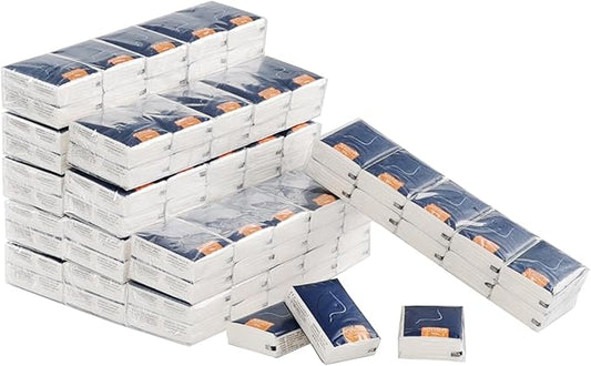 120 Pack Facial Tissue Pocket Size, 4-Ply Small Soft Facial Tissues