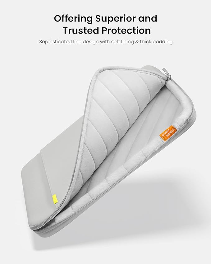 tomtoc 360° Protective Laptop Sleeve for 12-inch New Surface Pro, Copilot+PC 2025, 12.3-13 Inch Surface Pro 11/10/9/8/X/ 7+/7/6/5/4 with Keyboard, Shockproof Water-Resistant Notebook Laptop Case Bag