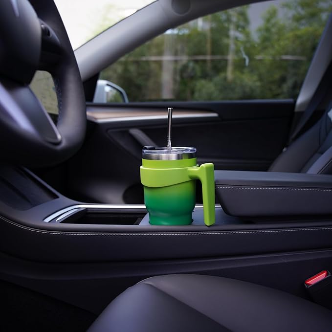 BJPKPK 40oz Tumbler With Handle Stainless Steel Insulated Tumbler Cups With Lid And Straw,Ocean Dream