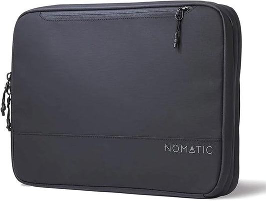 NOMATIC Tech Case: Laptop Protective Case for MacBook Air, iPad Pro, Chromebook Notebook Computer and Chargers, Water Resistance Laptop Computer Bag