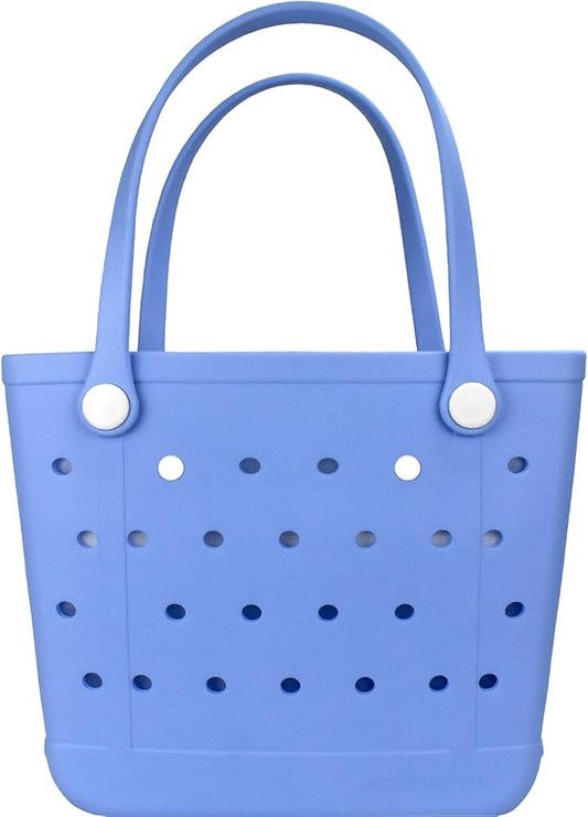 Beach Bag，Rubber Tote Bag ，Washable Tote for Boat Pool Sports Gym