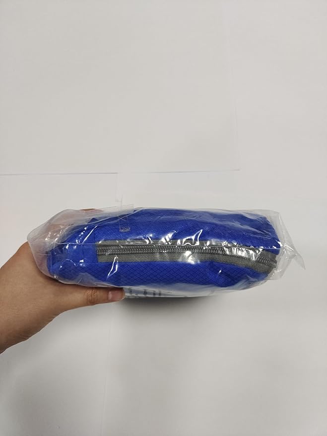 ZOMAKE Lightweight Packable Backpack, 35L Light Foldable Hiking Backpacks Water Resistant Collapsible Daypack for Travel(Dark Blue)