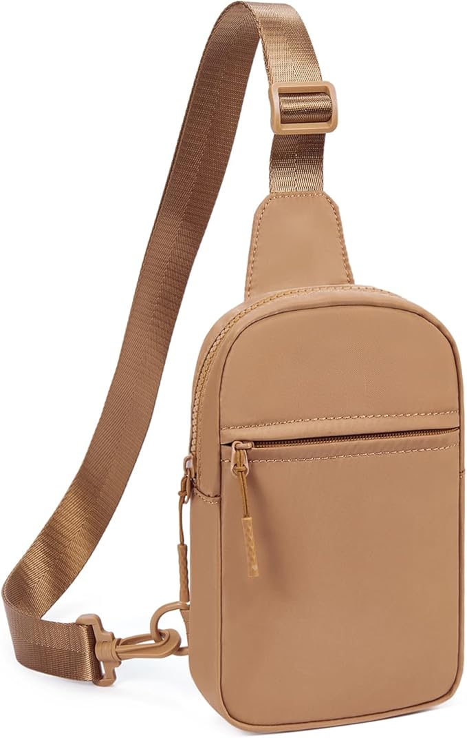 CHOLISS Small Sling Bag for Women and Men, Crossbody Bags Trendy Fanny Packs Chest Bag with Extended Strap