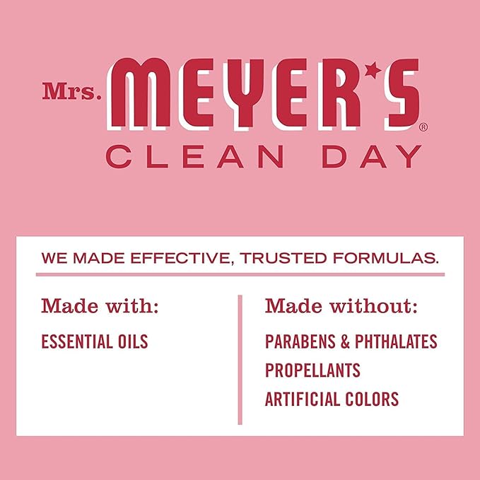 Mrs. Meyer's Clean Day Peppermint Scent Room Freshener, Cruelty Free, 8 Ounce (Pack of 6)