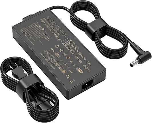 180W Laptop Charger Fit for Asus ROG Zephyrus G14 G15 G531GT GA401 GA401I GA401IU GA502 GA502D GA502DU GU502 ADP-180TB H Gaming Laptop