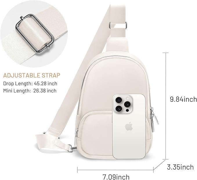 Crossbody Bags for Women Small Sling Bag Travel Cross Body Bag Anti Theft Fanny Pack Chest Purse Trendy Mini Backpack Daypacks