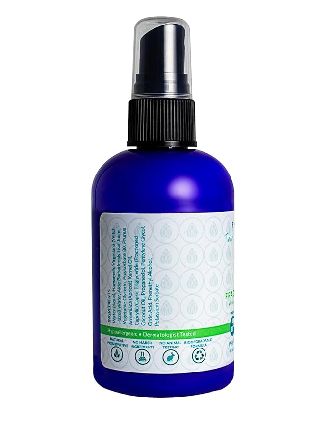 PRISTINE Toilet Paper Spray - As Seen on Shark Tank, More Natural Personal Cleansing Wipes & Flushable Wet Wipes Alternative, Spray Toilet Paper to Create Flushable Wipe, Fragrance Free, 4 fl oz