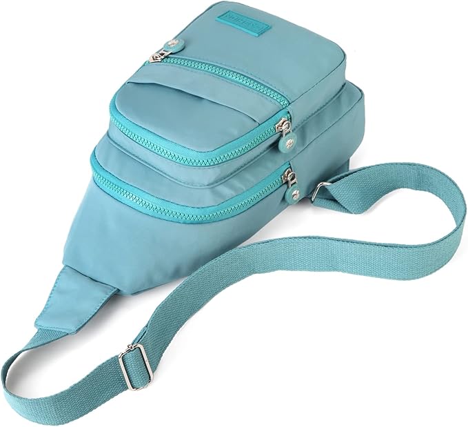 EVANCARY Small Sling Bag for Women Men, Sling Backpack Chest Daypack Crossbody Bag for Travel Outdoor Hiking