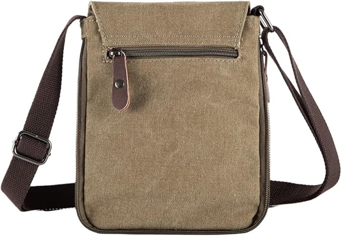 Sechunk Vintage Canvas Messenger Cross body bag Shoulder bag