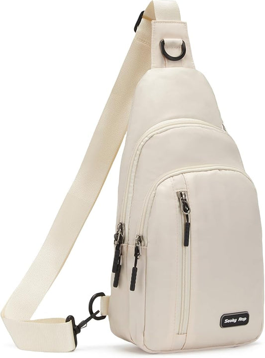 Seoky Rop Small Sling Bag Crossbody for Men Women One Strap Shoulder Cross Body Bag Sling Backpack for Travel