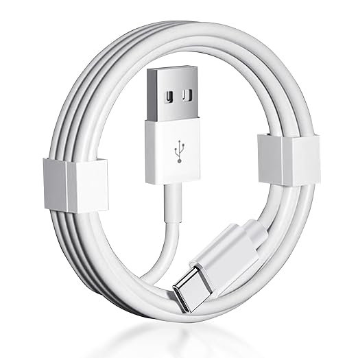 6FT Car Carplay Cable Cord for iPhone 17 Air/16E 16，iPad Pro 12.9, iPad Air 5 4, iPad mini 6 USB A to USB Type C Charger, iPhone 15 Pro Max Plus,Samsung Galaxy Tab A7 A8 A9 S10+ S9 S8 S7 S6 Charging
