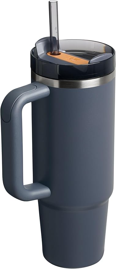 Stanley Quencher H2.0 Tumbler with Handle and Straw 30 oz | Flowstate 3-Position Lid | Cup Holder Compatible for Travel | Insulated Stainless Steel Cup | BPA-Free | Twilight