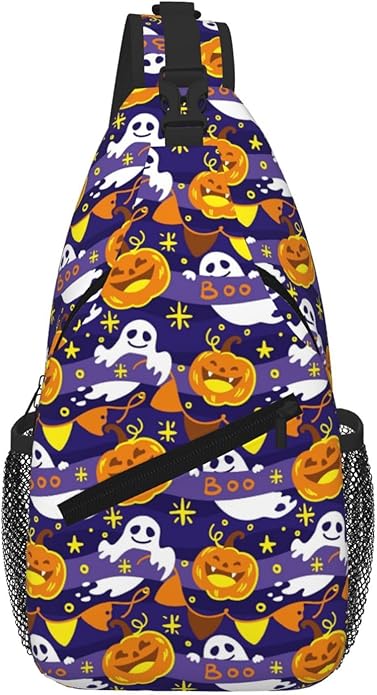 Cross Chest Bag Diagonally for Men Shoulder Bag for Travel Hiking Trendy Sling Bag with Adjustable Shoulder Strap