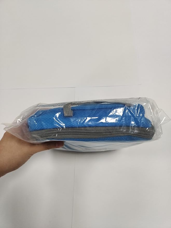 ZOMAKE Lightweight Packable Backpack, 35L Light Foldable Hiking Backpacks Water Resistant Collapsible Daypack for Travel(Light Blue)