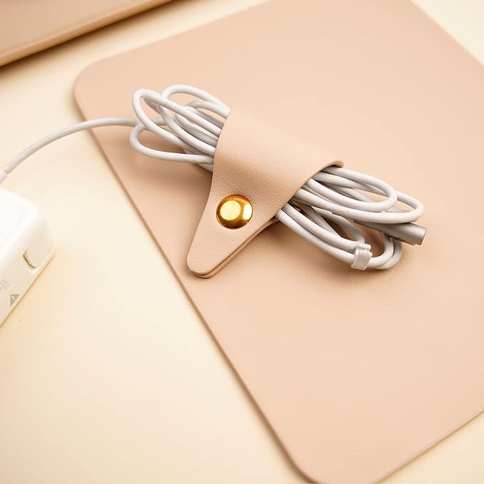 Laptop Sleeve 13 Inch Compatible with New 2024 MacBook Air 13, New MacBook Pro 13, Dell XPS 13 with Small Pouch, Mouse Pad and Cord Organizer, Color Beige