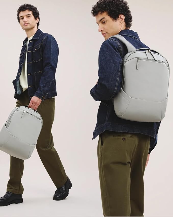 Troubadour Apex 3.0 Compact - 16L Premium Laptop Backpack - Ergonomic & Water Resistant - Designed for Work and Travel - Scree