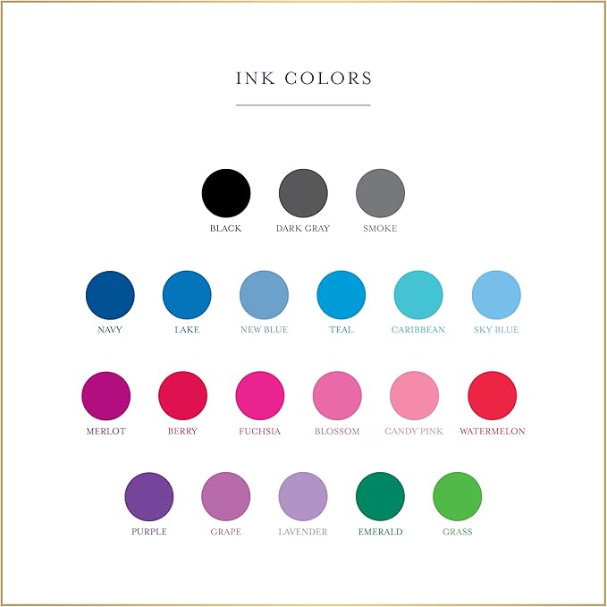 Classic 1 Letter Monogram Note Card and Envelope Stationery Set, Traditional Monogrammed Personalized Stationary in Choice of Set Size and Colors (Monogram with Name Below)