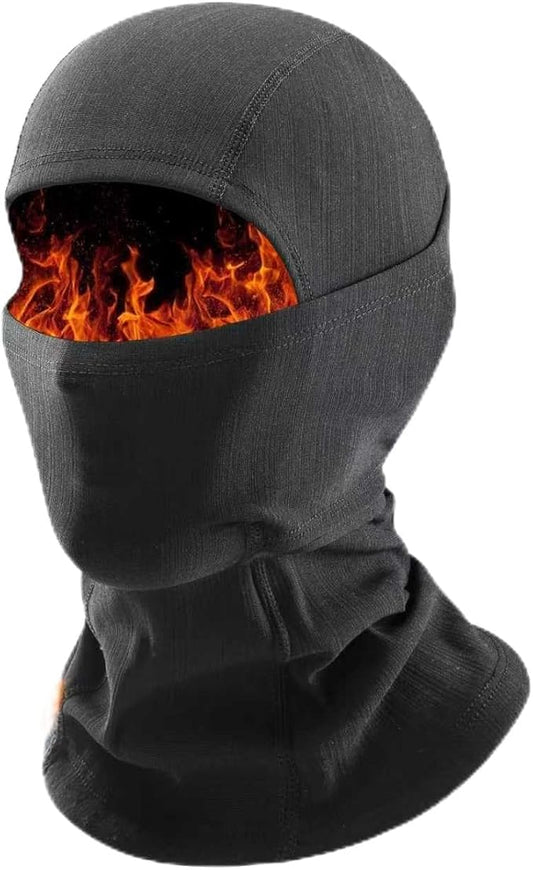 PROUDDEMON Balaclava Ski Mask Windproof Breathable Full Face Mask Helmet Liner, Neck Gaiter for Men Women Skiing Snowboarding