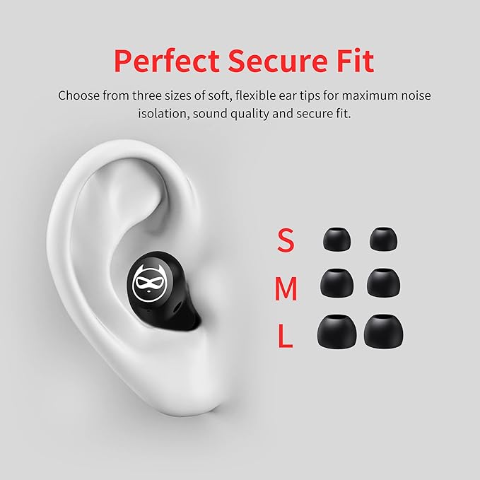 Kids Wireless Earbuds,Bluetooth Earbuds with Microphone Comfort&Lightweight in Ear Headphone with Deep Bass 3D Surround Stereo,Long Life Portable Mini Captain Charging Case for Boys Gifts…