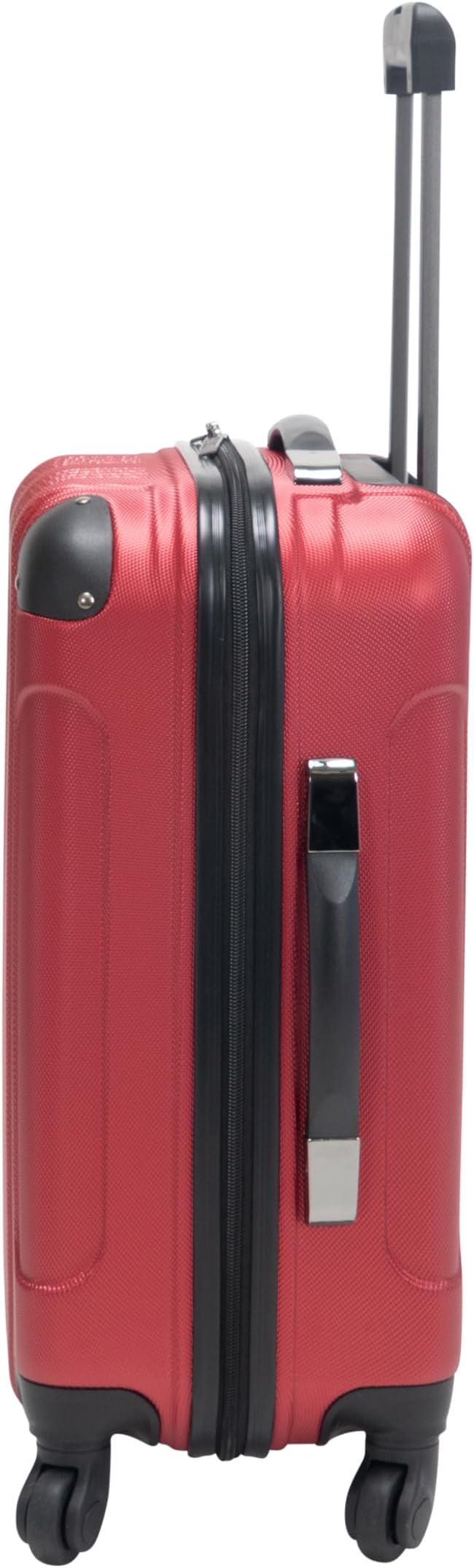 Kenneth Cole REACTION Out of Bounds Lightweight Hardshell 4-Wheel Spinner Luggage, Scarlet Red, 2-Piece Set (20" & 28")