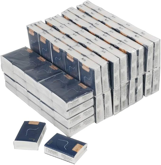 Ggbin 150 Packs Travel Size Tissues, 4 Ply Soft Facial Tissues