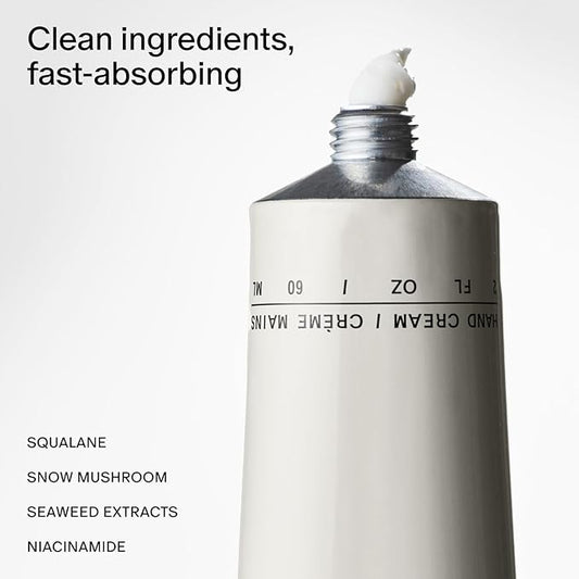 Salt & Stone Hand Cream for Women & Men | Neroli & Basil | Hydrates, Nourishes & Softens Skin | Restores Dry Cracked Hands | Fast-Absorbing | Cruelty-Free & Vegan (2 fl oz)