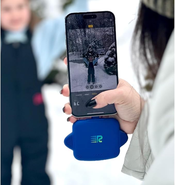 Universe 3 in 1 Portable Charger – 3300mah, 2.4A High-Speed Fast Charging Compatible with iPhone and Android Lightning, Type C, Micro-USB Charges 3 Devices at a Time Pre-Charged RC33 Blue