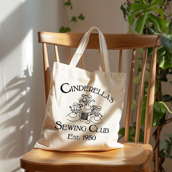 Canvas Tote Bag Aesthetic for Women,Reusable Canvas Cute Shoulder Bag for Grocery, Shopping, Beach & Daily Use