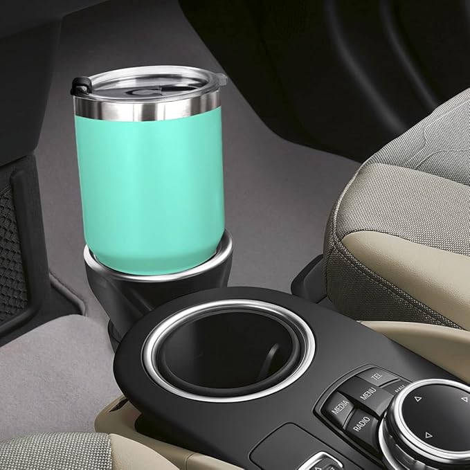 SYACOT 30oz Tumbler Double Wall Stainless Steel Vacuum Insulated Travel Mug with Splash-Proof Lid Metal Straw and Brush