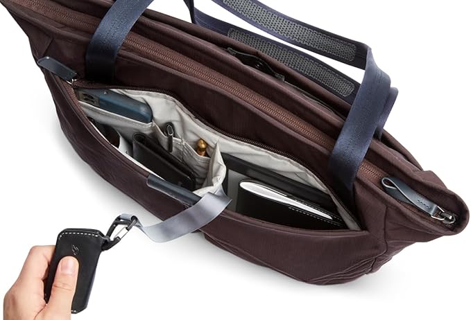 Bellroy Tokyo Wonder Tote (12L laptop tote bag, fits 14” laptop) - DeepPlum