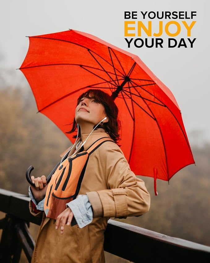 Sling Bag for Women, Crossbody Bag for Men, Cross Body Hiking Backpack, Travel Daypack, Chest Pack with Chest Phone Holder