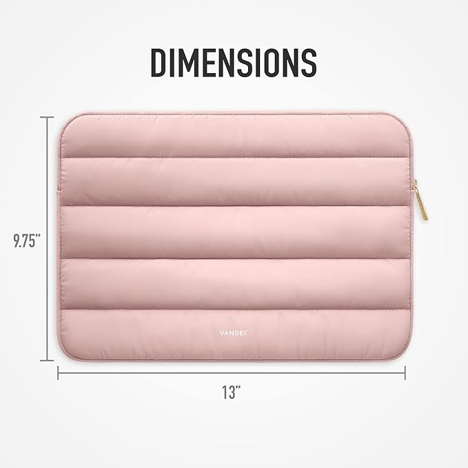 Vandel The Original Puffy Laptop Sleeve Case, 13-14 inch Laptop Sleeve Bag, Laptop Case 13.3 Inch, Compatible with MacBook Air 13/14, iPad 12.9, HP Dell ASUS, Computer Bag Cover