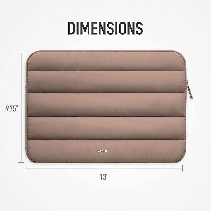 Vandel The Original Puffy Laptop Sleeve Case, 13-14 inch Laptop Sleeve Bag, Laptop Case 13.3 Inch, Compatible with MacBook Air 13/14, iPad 12.9, HP Dell ASUS, Computer Bag Cover