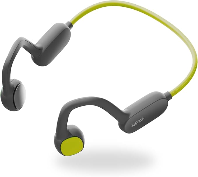 Kids Bluetooth Headphones Wireless Earbuds, Open Ear Headphones for Kids, Internal Mic, IPX5 Waterproof, 30g Lightweight & Robust, Air Conduction Non-in-Ear, 85dB Hearing Protection