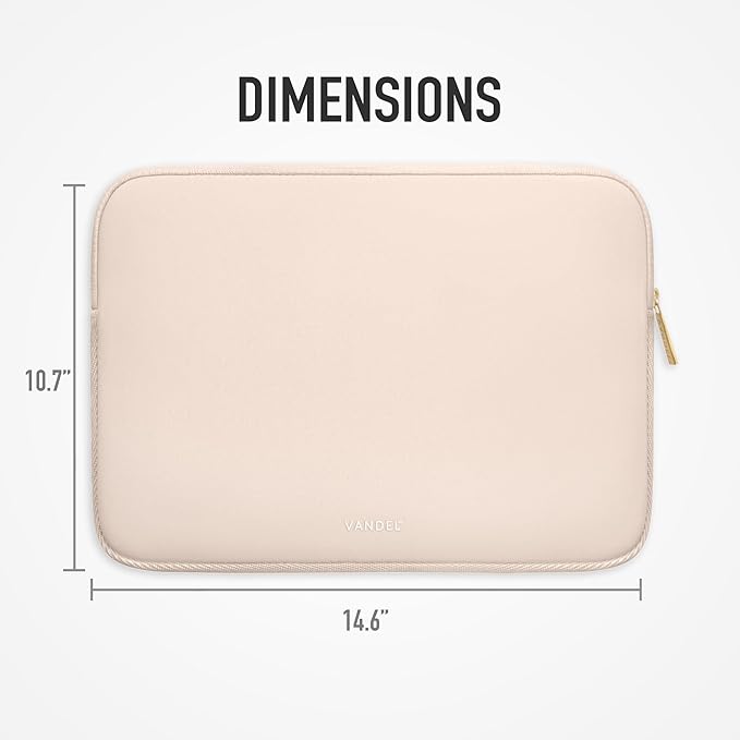 Vandel Slim MacBook Pro 16 Inch Laptop Sleeve, 15.6-16 inch Laptop Case, Protective MacBook Case Sleeve, Dell XPS 16 Cover 15.6 in, HP 15-fc, Lenovo IdeaPad 15, Mac Book Pouch, Computer Carrying Bag