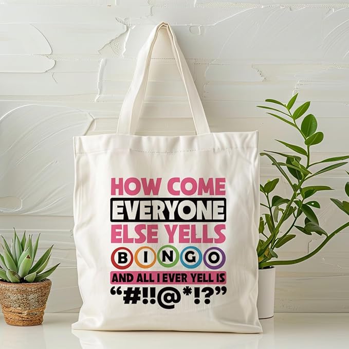 Canvas Tote Bag Aesthetic for Women,Reusable Canvas Cute Shoulder Bag for Grocery, Shopping, Beach & Daily Use