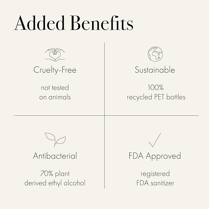 LAFCO New York Hand Sanitizer, Chamomile Lavender - 3.3 fl oz - Purifies & Hydrates - Cruelty Free