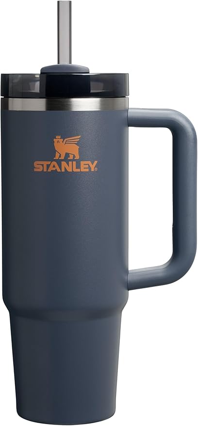Stanley Quencher H2.0 Tumbler with Handle and Straw 30 oz | Flowstate 3-Position Lid | Cup Holder Compatible for Travel | Insulated Stainless Steel Cup | BPA-Free | Twilight