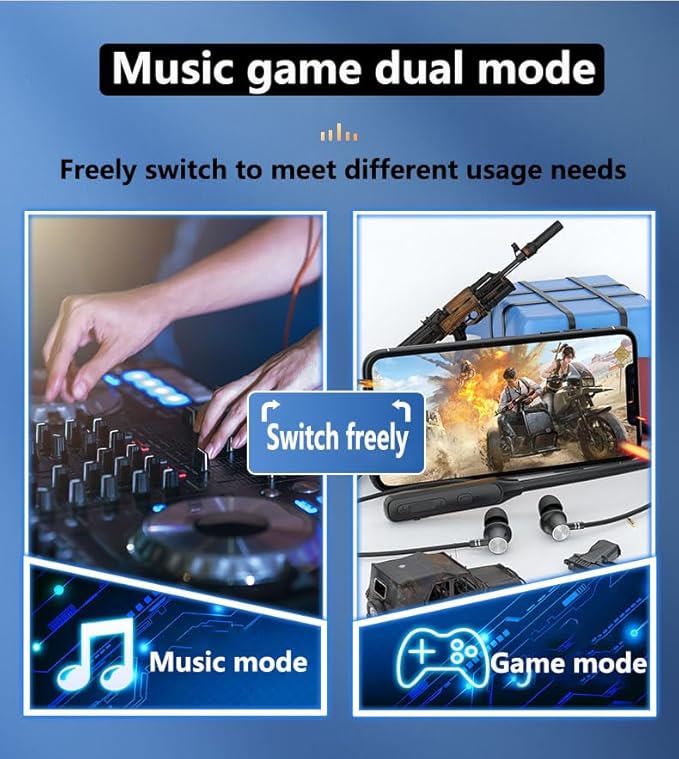 Neck Headphones Wireless Bluetooth，V5.2 with Microphone Neckband Bluetooth Headphones，35 Hours of Playtime in-Ear Neckband Earbuds no Power Button IPX7 Sweat-Resistant deep bass (Y8H)