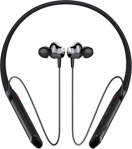 Philips Bluetooth Neckband Headphones, Wireless Earbuds IPX5 Waterproof Sport Earphones, Lightweight, Deep Bass with Vibration Call Alert Neckband
