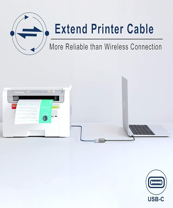 AkoaDa USB C to USB 3.0 Adapter (10ft), USB Type C Male to USB 3.0 Female OTG Cable Thunderbolt3 Compatible with iPhone 16 Pro Max/16 Plus/16/15, iPad, MacBook Pro/Air 2023, Galaxy S24/S23/S22