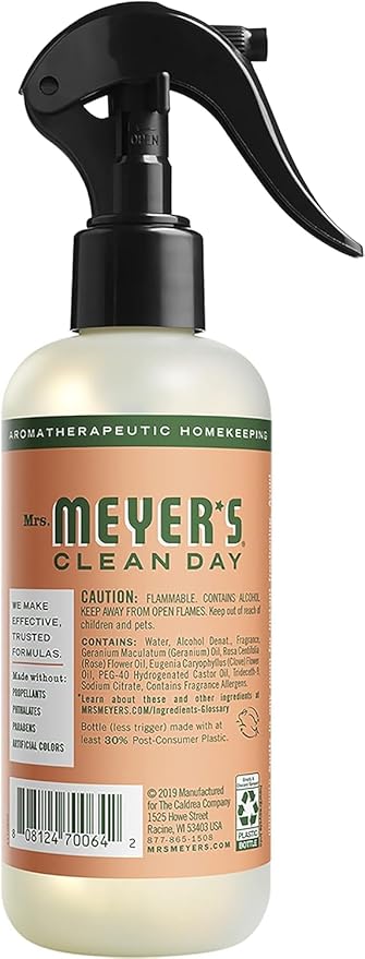 Mrs. Meyer’s Clean Day Variety Pack Room Freshener (Lemon Verbena + Geranium + Lavender)