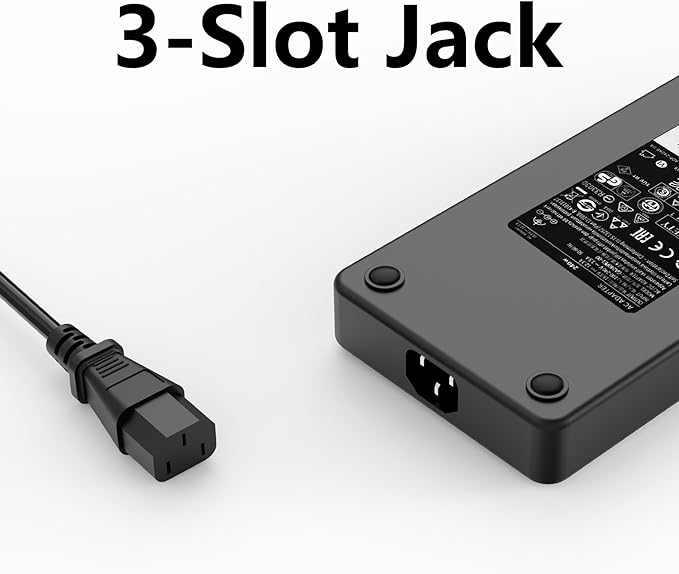 Slim 240W Laptops Charger for Dell Alienware 15 g15 17 M17x M18x R3 R4 R5 m15 g3 g5 g7 Precision M6800 M6700 M6600 M6500 GA240PE1-00 Gaming Power Supply Adapter