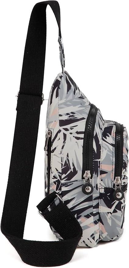 EVANCARY Small Sling Bag for Women Men, Sling Backpack Chest Daypack Crossbody Bag for Travel Outdoor Hiking