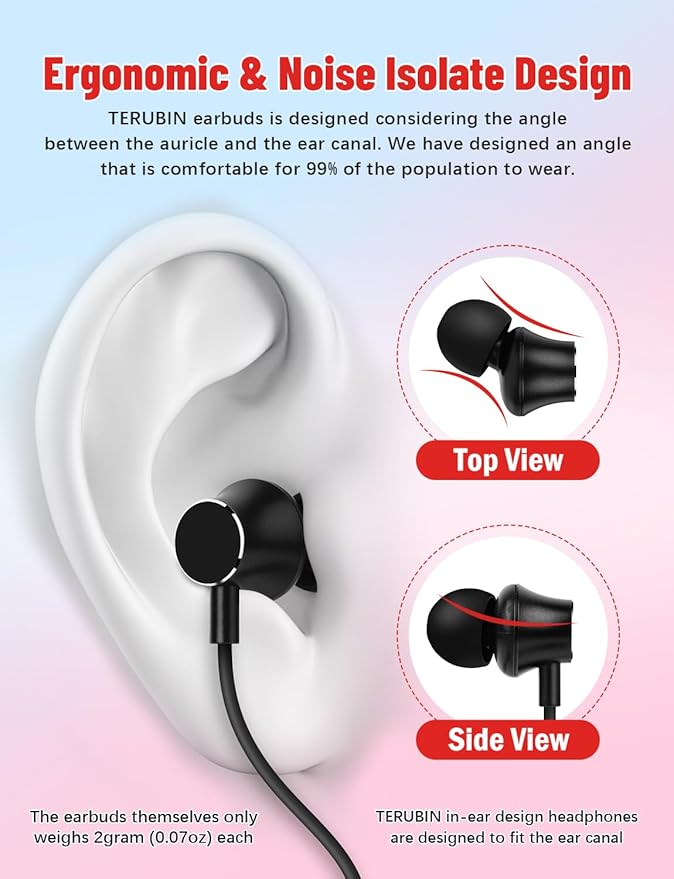 Neckband Bluetooth Headphones, 200H Long Playtime Wireless Stereo Neckband Earbuds with Microphone, Waterproof Around The Neck Headphones in Ear Headset for Sports/Workout/Office (Black)