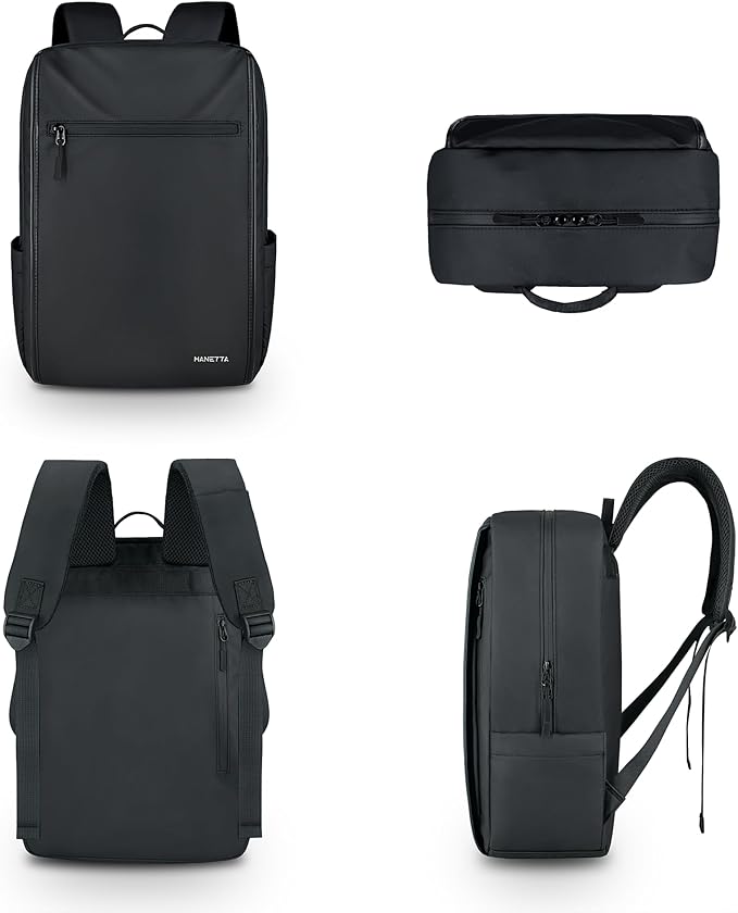 Waterproof Work Backpack for Men, Laptop Backpack fit 15.6 Inch, Business Commuter Work Bag for Office College, Lightweight Professional,Casual Daypack,Anti Theft Travel Backpacks