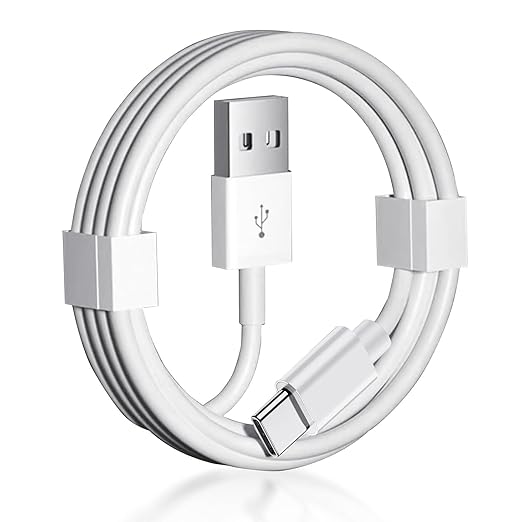 3 Pack iPhone 16 Car play Cable USB A to USB Type C Charging Charger for iPhone 17 Air/16e 16 Plus 15 Pro Max Plus Data Cord, iPad Pro 12.9 10 Gen,Samsung Galaxy Tab A7 A8 A9 S10+ S9 S8 S7 Note 10 S10