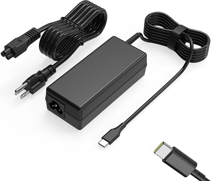 45W Chromebook Charger USB C Type C Replacement for Chromebook X360 14 14-ca051wm 14-ca052wm 14-ca091wm ca061dx 14-ca0061dx 14-ca060nr 14-ca020nr 14-ca043cl Power Supply Adapter