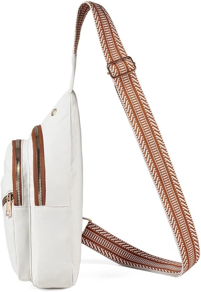 EVANCARY Small Sling Bag for Women Men, Sling Backpack Chest Daypack Crossbody Bag for Travel Outdoor Hiking