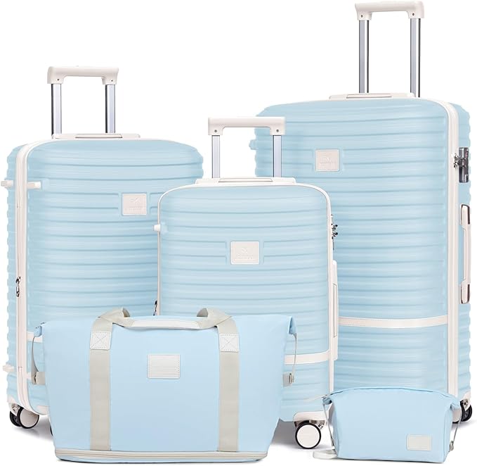 Joyway Luggage Set 3 Piece Suitcase Sets with Spinner Wheel,Hardside Expandable Travel Laggage with TSA Lock (20/24/28